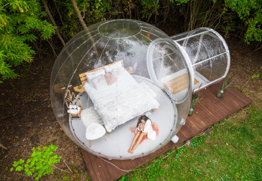 inflatable bubble tents