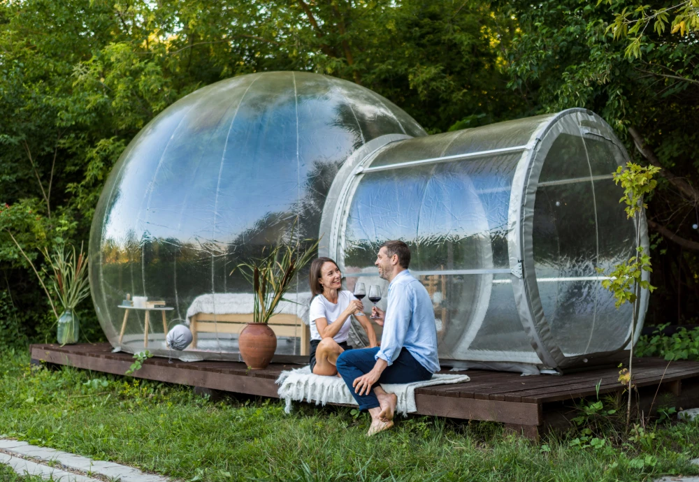 can you live in a bubble tent